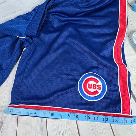 Chicago Cubs MLB Stitches Baseball Basketball Mesh Gym Shorts Size XL - Picture 10 of 10
